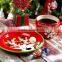 250ml promotion christmas mug with saucer