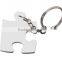 Fashion Design Polymer Puzzle Keychain For Sublimation