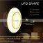 New Arrival Creative Cool 360 Degree UFO Rotating Floor Night Light, USB Rechargeable LED Motion Sense UFO Night Light For Sale