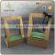 Gift packing usage brown kraft paper bag and flower pot price