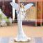 Pure white resin slim fairy figures