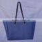 fashion canvas shopping bag with dot pattern for women