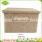Decorative fancy foldable toy storage box with lid