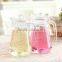 Hot selling good quality glass water jug with lid