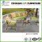 Leisure cast aluminium garden chairs