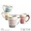 V shape coffee mug set