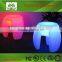 PE materia cute colorful led tripod seat