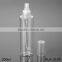 plastic 200ml spray bottle cylinder transparent 200ml spray bottle cosmetic package