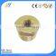 male thread hex head brass pipe plug