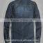 Mens denim shirt Long sleeve washed denim shirts two pockets denim shirts