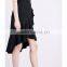 Customized Lady's Apparel Front-wrap Ruffled Wave Structured Waist Asymmetric Hem Twill Skirt(DQM008S)