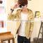MC1132 2016 American style handsome young man slim printed Jacket with hoodies