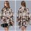 Female Bohemia Camouflage Knitted Acrylic Cardigans Kimono Plaid Cape Poncho Wool Scarf Shawl Women Lady