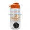 USA Made 20 oz. Tritan Shaker Bottle With Flip Lid - has a mixing ball, features ergonomic finger grips and comes with your logo