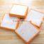 Bread toast shape soft cat cusion bed cute sponge pillow
