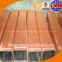 round copper mould tube manufacturer (continuous casting machine)