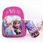 Wholesale Frozen school bag Elsa Anna backpack with pencil case Student school backpack