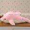 LED light pink dolphin plush toy