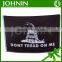 red and white cheap 3*5feet ''Dont Tread on Me'' Gadsden flag banner