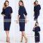 Big Brand Euramerican Bowknot Women Chiffon Dress