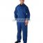 Unisex 100% cotton engineering blue wear rough uniform workwear with reflector
