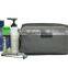 Luxurious Grey Waterproof Mens Nylon Wash Bag Toiletry Bag Custom