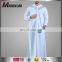 2017 New Muslim Men Abaya Latest Designs Long Sleeve Thobe Gentle Style Islamic Men Clothes In Dubai