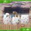 KAWAH Customized Artificial high simulation dinosaur eggs and babies