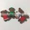 Bear shape printed felt promotional finger puppet funny gift