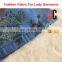 100% cotton printed women's selvedge denim fabric