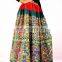 Tribal Ethnic Belly Dance Floral Skirt- Indian Old VINTAGE Gujarati Kutchi Skirt - Vintage Embroidered Multi Boho Banjara Skirts
