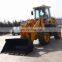 2ton articulated wheel loader, wheel loader with joystick control, wheel loader with quick hitch
