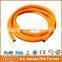 1/4" Orange Color High Quality Fiber Reinforced Plastic Pipes, PVC LPG Gas Hose, 6.3mm PVC LPG Gas Hose