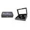 Collection classical black watch case storage display box  watch storage display box