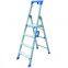 Aluminum alloy high strength square pipe vertical ladder lcs470sal1 gold anchor aluminum alloy ladder