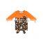 Sweet Pink Sleeve And Floral Printed Newborn Baby Top Boutique Soft Kids Shirts