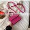 2021 New Fashion Mini Stone Pattern Crossbody Shoulder Women Handbags Small Pu Leather Ladies Hand Bags