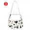 Milk Cow Print Women's purse Fashion Ladies Handbags Female Shoulder Bag Underarm Women Bag 2020 hobos purses