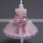 3colors New Style Sequin Flower 2-6 Years Girl Party Dress Birthday Wedding Princess Baby Children Kids Girls Dresses