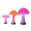 Outdoor Night Party Stage LED Lighting Decoration Balloon Colorful Inflatable Mushroom Shape