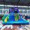 Outdoor Children Amusement Park Blow Up Pool Slides Commercial Inflatable Pool Water Slide For Sale