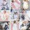 INS hot sale Cheap wholesale chunky knit blanket baby products knitted cute rabbit baby blanket