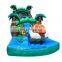 Nemo Water Slide Inflatable Commercial Tropical Palm Kids Slides With Pool