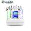 New Original 6 In 1 diamond microdermabrasion high frequency tightening oxygen water jet peel facial machine