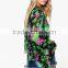 Bright Tropic Print Women Kimono