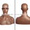 African head Model Fiberglass head mannequin display women wig H3