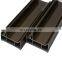 Aluminium alloy supplier custom 6063 T5 aluminum profile for glass doors