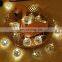 High quality string ball shaped led lights for decoration