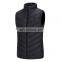 Winter Women Men USB Charging Intelligent Heating Vest Far Infrared Outdoor Keep Warm Waistcoat Thermal Clothing