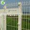 Cheap ornamental pvc coated galvanized steel welded wire mesh fence panels in 6 gauge for boundary